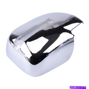 US~[ g^hN[U[100ɂ҂̃NTChobN~[Jo[ Right LED Chrome Side Rearview Mirror Cover fit for Toyota Land Cruiser 100