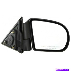 US�~���[ �V�����t�B�b�g�V�{���[S10�s�b�N�A�b�v98-03 RH�T�C�h�}���~���[�}��Fldg N/HTD GM1321188 New Fits CHEVROLET S10 PICKUP 98-03 RH Side Man Mirror Man Fldg N/Htd GM1321188