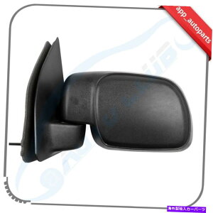 US~[ 1999N2007ÑtH[hF250̍p[MhCo[ubN܂肽݃TCh~[ Left Power Heated Driver Black Folding Side Mirror For 1999-2007 Ford F250