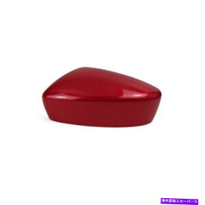 USミラー マツダ6アテンザ2013-15カーフロント左側のバックミラーカバーレッドトリム 1x For Mazda 6 ATENZA 2013-15 Car Front Left Side Rearview Mirror Cover Red Trim