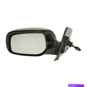US~[ ̃hCo[TCh}jA[g~[}jAtH[fBOtBbg2007-2012g^X Left Driver Side Manual Remote Mirror Manual Folding Fits 2007-2012 Toyota Yaris