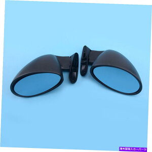 US�~���[ 2x L��R���B���e�[�W�X�^�C���N���V�b�N�J�[�h�A�h�A�E�B���O�T�C�h�r���[�~���[�u���[�K���X���j�o�[�T�� 2x L&R Vintage Style Classic Car Door Wing Side View Mirror Blue Glass Universal�y���s�A��