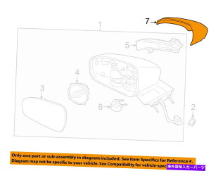 US~[ Ford OEM Fusion Door Side View-Mirror Cover Cap Cap Trim Right DS7Z17D742Baptm FORD OEM Fusion Door Side Rear View-Mirror Cover Cap Trim Right DS7Z17D742BAPTM