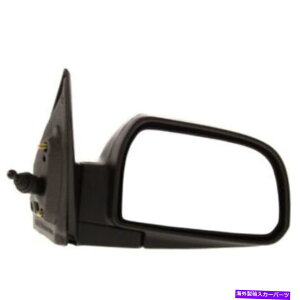 US~[ 05-09TYC TUCSON REACE DOOR MIRROR}jA[go[ubNE TYC For 05-09 Tucson Rear View Door Mirror Manual Remote Lever Black Right Side