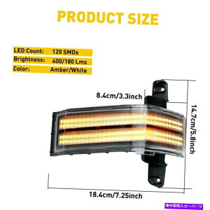 US~[ 2 LEDTCh~[}[J[Cgv2014 2015 2016 2017 2018 GMC Sierra 1500LED 2 LED Side Mirror Marker Light Lamp For 2014 2015 2016 2017 2018 GMC Sierra 1500