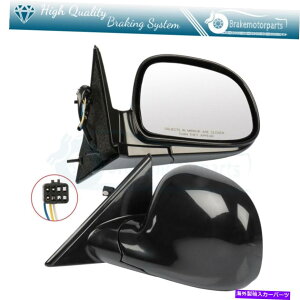 US~[ 1998N2000ÑV{[uU[/S10X[YtH[h̃ubNp[~[yA Pair Black Power Mirrors For 1998-2000 Chevrolet Blazer/S10 Smooth & Fold