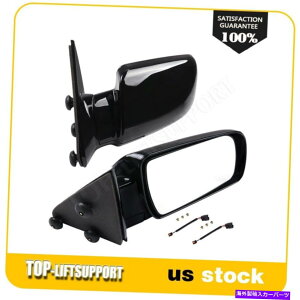US~[ +Er[ubN}jA܂肽݂1988-98V{[GMC Left+Right Side View Black Manual Fold Towing Mirrors For 1988-98 CHEVROLET GMC