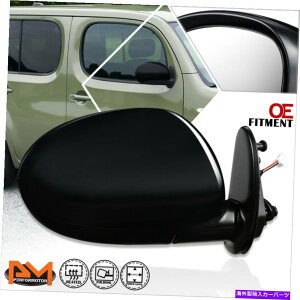 US~[ 09-14pCube OEX^C쓮+M̃TChr[hA~[̌E For 09-14 Cube OE Style Powered+Heated Side View Door Mirror Replacement Right