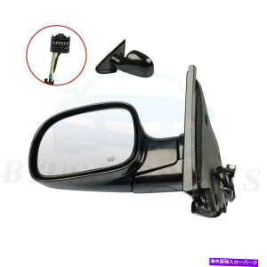 US~[ 2001-2007 Dodge/Chrysler Caravan/Town LH Black̐܂肽ݎ̋ Fold Power Heated Mirror For 2001-2007 DODGE/CHRYSLER CARAVAN/TOWN LH Black