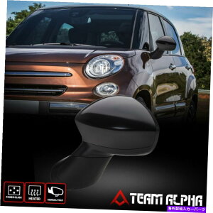 US�~���[ 2012-2018 FIAT 500 [���h���C�o�[��] OE�X�^�C���p���[+���M+BSD�~���[ Fits 2012-2018 Fiat 500 [Left Driver Side] OE Style Powered+Heated+BSD Mirror