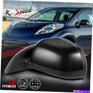 US~[ 11-12Y[t̂߂̍hCo[TChp[܂肽ݐ܂肽݃r[~[ Left Driver Side Powered Adjust Folding Rear View Mirror for 11-12 Nissan Leaf