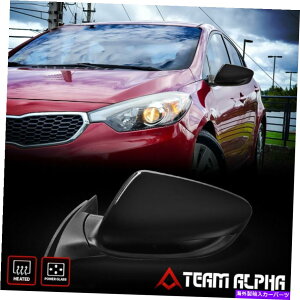 US�~���[ �t�B�b�g2014-2016 Kia Forte [���h���C�o�[��] OE�X�^�C�����M+�p���[�A�W�����[�~���[ Fits 2014-2016 Kia Forte [Left Driver Side] OE Style Heated+Power Adjust Mirror�y���s�A���i�z