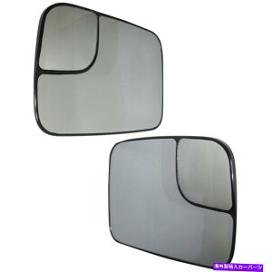 US~[ Dodge Ram 1500 2005 06 07 2008~[OXhCo[Əȑ̃yA For Dodge Ram 1500 2005 06 07 2008 Mirror Glass Driver and Passenger Side Pair