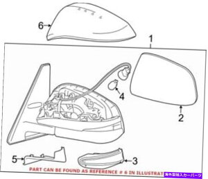 US~[ g^8791542160C4̖{OEMhA~[Jo[ Genuine OEM Door Mirror Cover for Toyota 8791542160C4