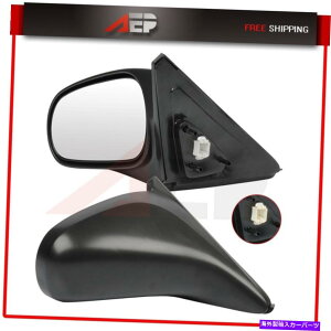 US~[ 1996N2000Ñz_VrbN~[̃p[֐܂肽ݏƖeNX`[ Power Function Non-Folding For 1996-2000 Honda Civic Mirrors Light Textured