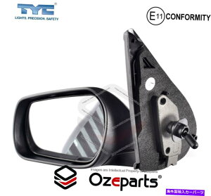 US~[ LH}jAhA~[ivCj}c_2WFLlI}bNXDY 2002?2007 LH Left Manual Door Mirror (Prime) For Mazda 2 GENKI NEO MAXX DY 2002~2007