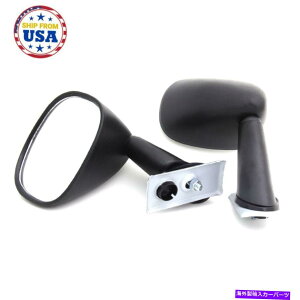 US�~���[ �t�B�b�g�g���^�X�^�[���b�gKP61 KP47�J���[��KE70 75 AE70 TE71 TE72�u���b�N�t�F���_�[�~���[ FIT TOYOTA STARLET KP61 KP47 COROLLA KE70 75 AE70 TE71 TE72 BLACK FENDER MIRRORS�y���s�A���i�z