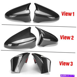 US~[ NTX̃J[{t@Co[TChAr[~[Jo[IS250 IS300 IS350 2014-2020 Carbon Fiber Side Rear view Mirror Cover For Lexus IS250 IS300 IS350 2014-2020