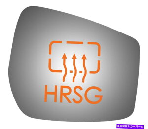 US~[ 15-16̂߂̐Vʖʏ葤~[KX New Convex Passenger Side Replacement Mirror Glass For 15-16 Nissan Versa Note