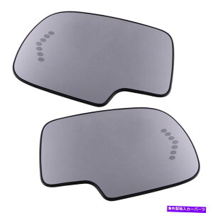 US~[ L+R GMCV{[LfbNTCh~[KXM^[VOiuJ[ɃtBbg L+R Fit For GMC Chevrolet Cadillac Side Mirror Glass Heated Turn Signal Blinker