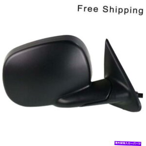 US~[ RHTCheNX`ubNp[M}jA܂肽݋_R^CH1321177ɓK RH Side Textured Black Power Heated Manual Folding Mirror Fits Dakota CH1321177