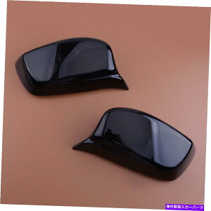 US~[ BMW E60 E61 2003-2008 2PCS MX^CubNTChobN~[Jo[LbvɓKĂ܂ Fit for BMW E60 E61 2003-2008 2pcs M Style Black Side Rearview Mirror Cover Caps