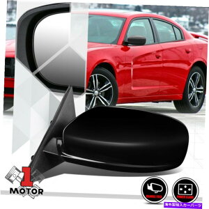 US~[ []hCo[TChp[ςݐ܂肽ݐ܂肽ݎhA~[11-14_bW[d [Left] Driver Side Power Adjusted Foldable Door Mirror for 11-14 Dodge Charger