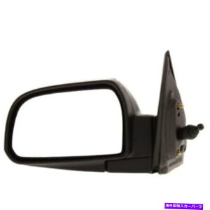 US~[ 05-09TYC TUCSON REAM VIEA DOOR MIRROR}jARW/o[ubN TYC For 05-09 Tucson Rear View Door Mirror Manual Remote w/Lever Black Left Side