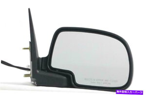 US�~���[ �h�[�}��955-061�T�C�h�r���[�~���[ - �E�A�p���[�A����M�A���ƃN�����A�E�B�X�R���V�� Dorman 955-061 Side View Mirror - Right, Power, Non-Heated, Black And Chrome, Wi�y���s�A���i�z