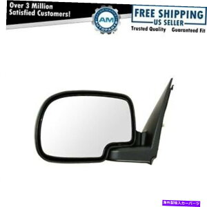 US~[ Np[~[99-02Vo[hVGsbNAbvgbN̂߂LHhCo[TChLHTCh Chrome Power Mirror Left LH Driver Side for 99-02 Silverado Sierra Pickup Truck