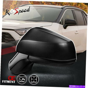 US~[ 19-21g^RAV4̍hCo[TChp[܂肽ݎAr[~[ Left Driver Side Powered Adjust Folding Rear View Mirror for 19-21 Toyota RAV4