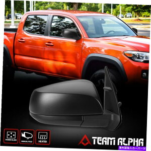 US~[ tBbg2016-2017g^^R}[Eȑ]p[+M܂肽ݎhA~[ Fit 2016-2017 Toyota Tacoma[Right Passenger Side]Power+Heat Foldable Door Mirror