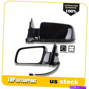 US~[ Chevy GMC Suburban C/K Tahoe Yukon Power Side View܂肽ݎ~[yAZbg For Chevy GMC Suburban C/K Tahoe Yukon Power Side View Foldable Mirrors Pair Set
