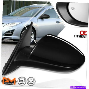 US~[ 09-13}c_6 OEX^C+MꂽTChAr[hA~[hCo[ For 09-13 Mazda 6 OE Style Powered+Heated Side Rear View Door Mirror Driver Left