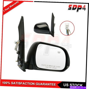 US~[ 2013-2014̃g^VGip[ETCh~[ubNX[Y For 2013-2014 TOYOTA SIENNA Power Heated Fold Right Side Mirror Black Smooth
