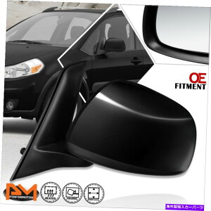 US�~���[ 07-11�X�Y�LSX4 OE�X�^�C���쓮+���M�T�C�h�r���[�h�A�~���[�h���C�o�[������ For 07-11 Suzuki Sx4 OE Style Powered+Heated Side View Door Mirror Driver Left�y���s�A���i�z