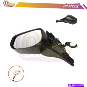 US�~���[ 2010-2014�̃p���[�~���[Honda InsightLX���f���u���b�N�X���[�X�V�F������ Power Mirror For 2010-2014 Honda Insight LX MODEL Black Smooth Shell Left Side�y���s�A���i�z