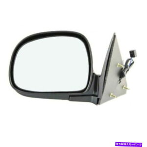 US~[ 98-05̂߂̃W~[uU[GCAr[~[p[M}jA܂肽ݍ For 98-05 Jimmy Blazer Envoy Rear View Mirror Power Heated Manual-Fold Left Side