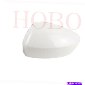 US~[ }c_̂߂1x 1x For Mazda 3 2014-2016 Car Front Left Side Rearview Mirror White Cover Frame