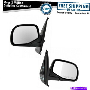 US~[ ܂肽݃}jATChr[~[95-01GNXv[[̍EyAZbg2 Folding Manual Side View Mirrors Left & Right Pair Set of 2 for 95-01 Explorer