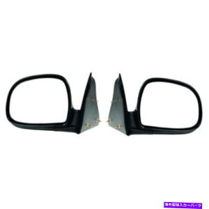 US~[ GMC\m}hA~[1994-1997yAhCo[Əq̑ʂhĂȂ For GMC Sonoma Door Mirror 1994-1997 Pair Driver and Passenger Side Unpainted