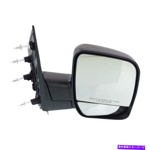 US�~���[ Ford E-150 Club Wagon 2003 2004 2005�h�A�~���[����ȑ�|�� For Ford E-150 Club Wagon 2003 2004 2005 Door Mirror Passenger Side | Black�y���s�A���i�z