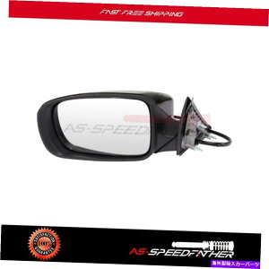 US~[ LH~[X[Y}jAtH[hp[2011-2014_bW[d LH Mirror Smooth Manual Fold Power Heated Black For 2011-2014 Dodge Charger