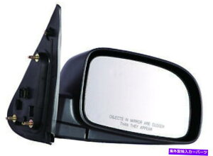 US~[ q_CT^tF2009N2012ÑhA~[̏q̃eNX`p[M For Hyundai Santa Fe 2009-2012 Door Mirror Passenger Side Textured Power Heated