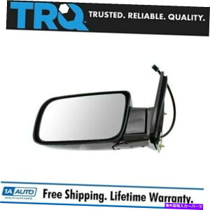 US�~���[ TRQ�~���[�T�C�h�r���[�p���[�u���b�N�܂肽���݃h���C�o�[�V�{���[GMC�g���b�N�̂��߂�LH�������� TRQ Mirror Side View Power Black Folding Driver Left LH for Chevy GMC Truck�y���s�A���i�z