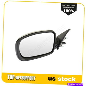 US~[ 2011-2014_bW[d̃p[M}jAtH[hTCh~[ubN Power Heated Manual Fold Left Side Mirror Black For 2011-2014 Dodge Charger
