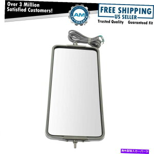 US~[ 16 "x 7"XeX|C݃~[MLED}[J[CgLH܂RH 16" x 7" Stainless Steel West Coast Mirror Heated LED Marker Light LH or RH Side