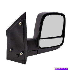 US�~���[ �}�j���A���~���[�K�� Manual Mirror fits 08-17 Chevrolet Express GMC Savana Passenger Side Dual Glass