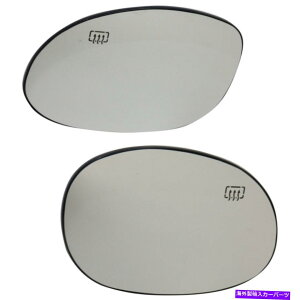 US�~���[ �N���C�X���[PT�N���[�U�[2004-2010�~���[�O���X�h���C�o�[�Ə���ȑ�|�y�A For Chrysler PT Cruiser 2004-2010 Mirror Glass Driver and Passenger Side | Pair