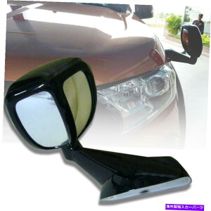 US~[ ubNTChEBOtF_[2tH[hW[ɍr[~[T6 MK2 PX2 2012-2017 BLACK SIDE WING FENDER 2 VIEW MIRROR FIT FOR FORD RANGER T6 MK2 PX2 2012-2017